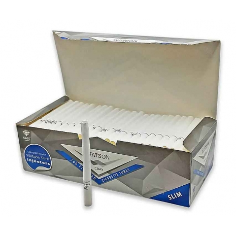 Гильзы сигаретные WATSON GRAY 200шт Slim ( фильтр 12+5мм)0