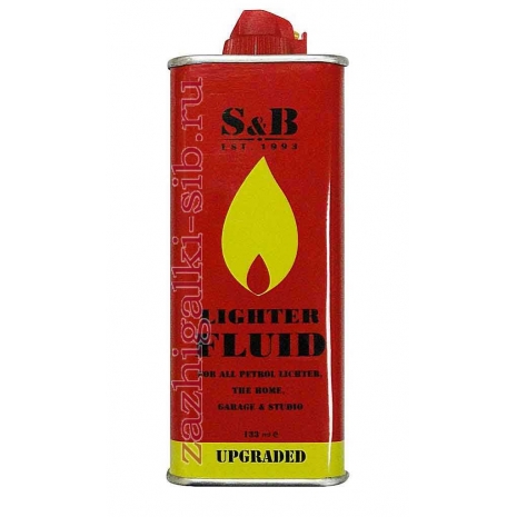 Бензин для зажигалок S&B 133 мл ж/б0